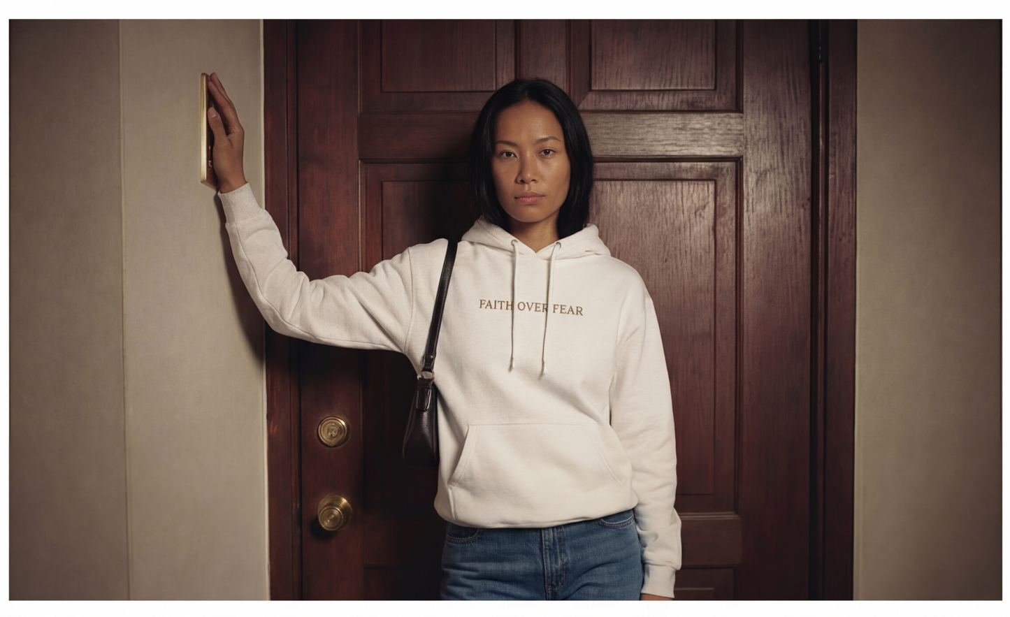 Faith over fear hoodie | Psalms 118:6