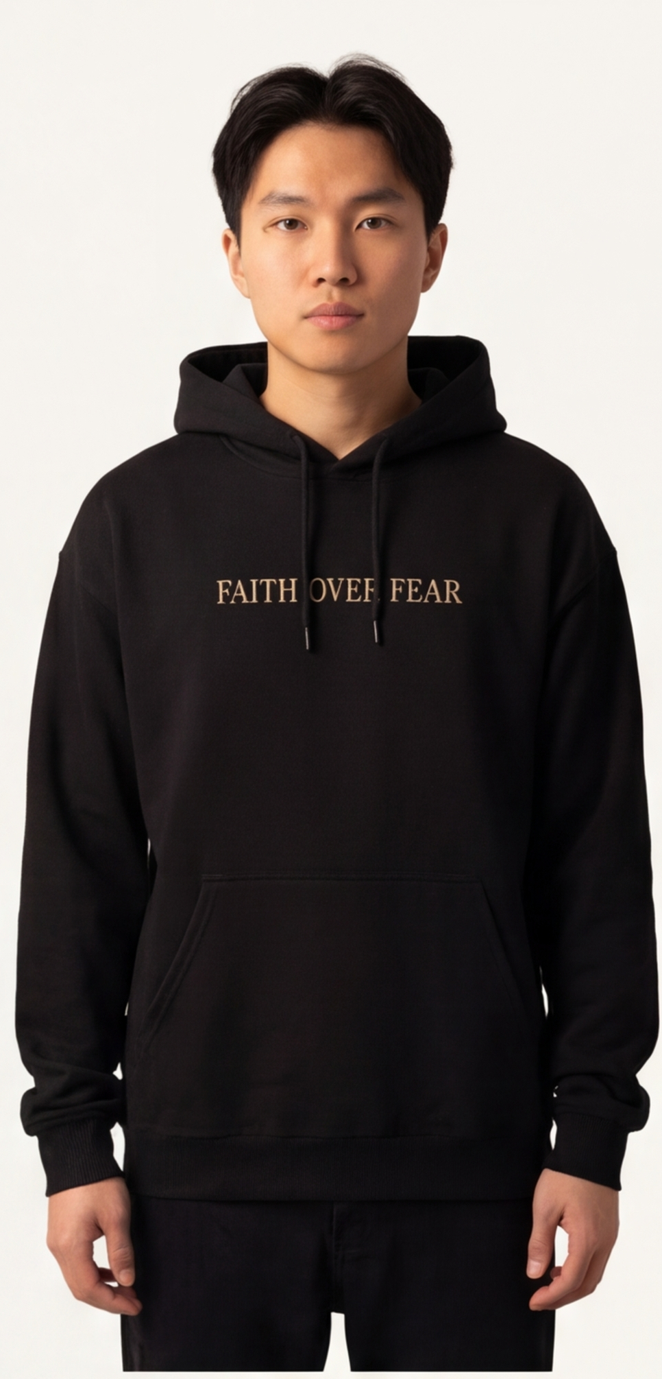 Faith over fear hoodie | Psalms 118:6