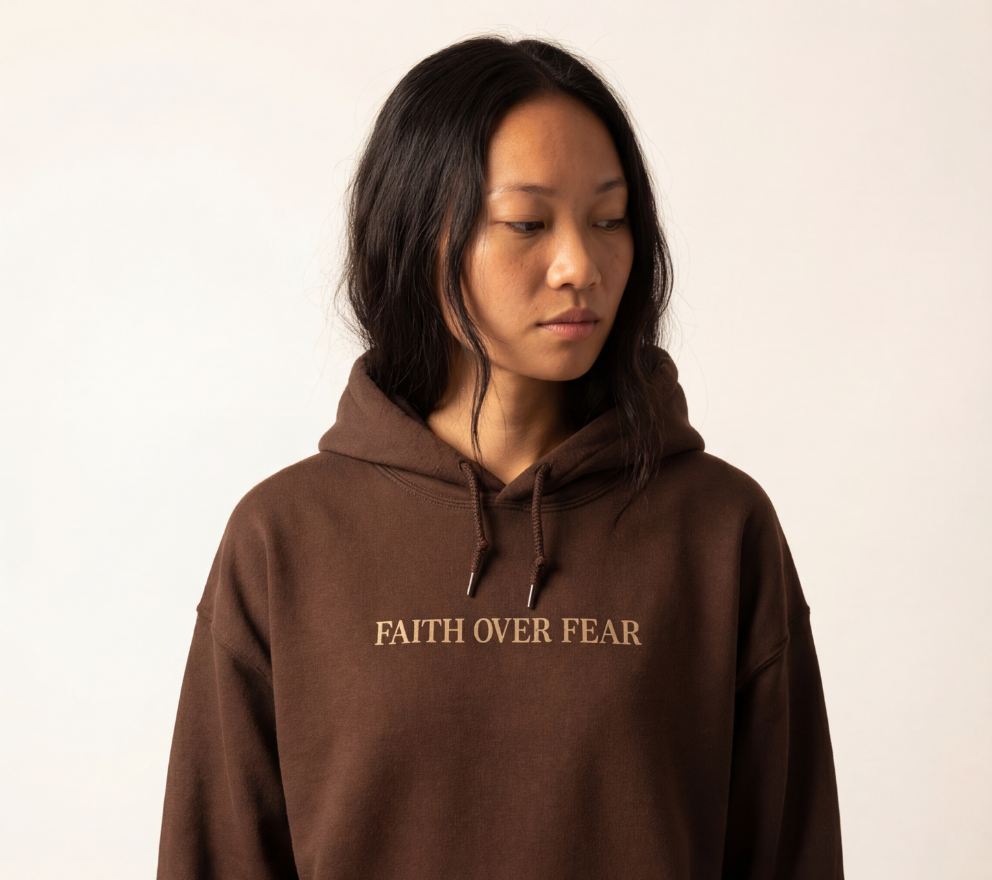 Faith over fear hoodie | Psalms 118:6