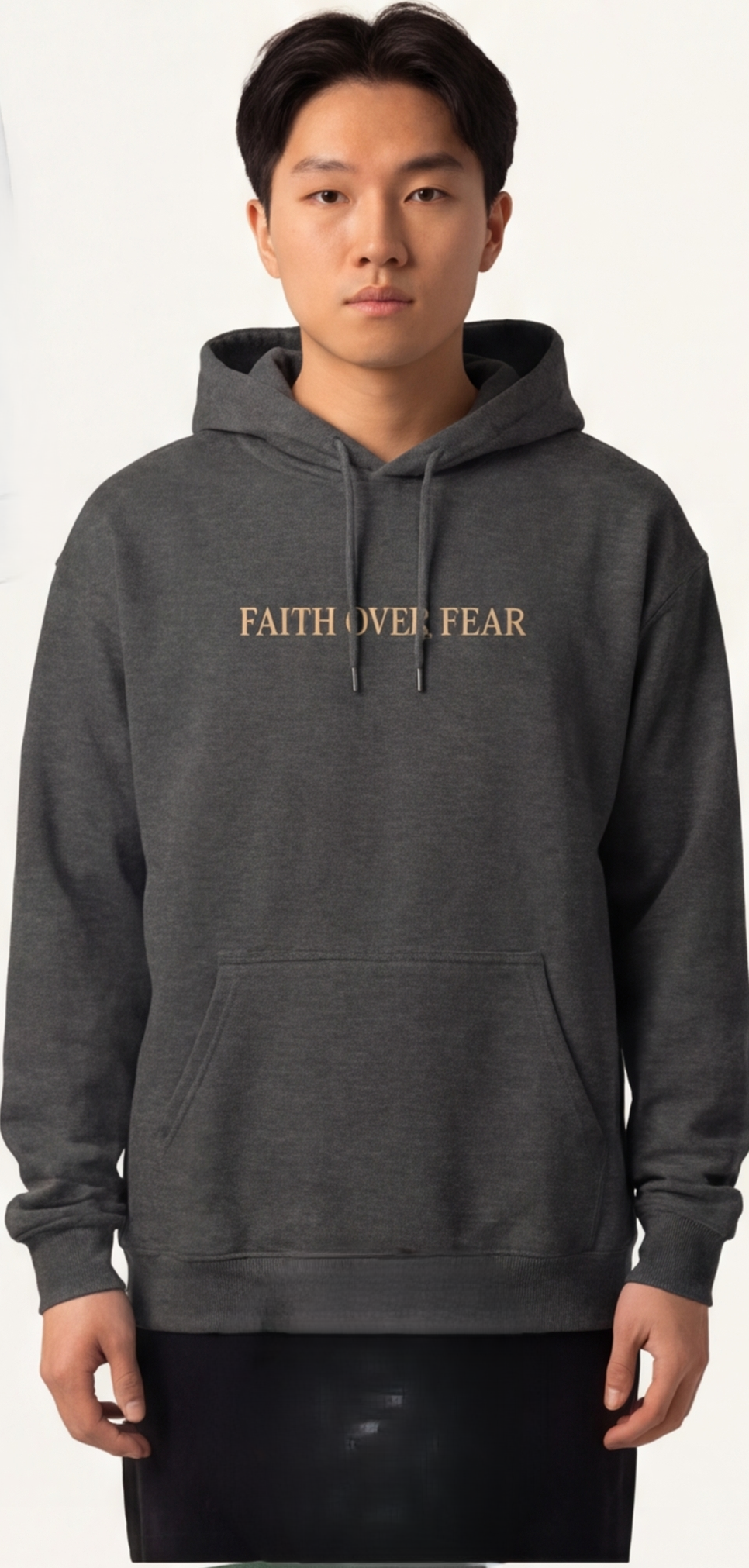 Faith over fear hoodie | Psalms 118:6